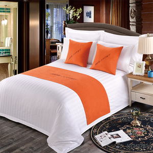 Ткань для украшения кровати, постельное белье для отеля, хвостовая ткань, наволочка с отделкой флага - Product Image 1