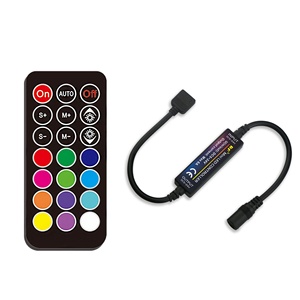 RGB Беспроводной светодиодный контроллер света с пультом дистанционного управления
