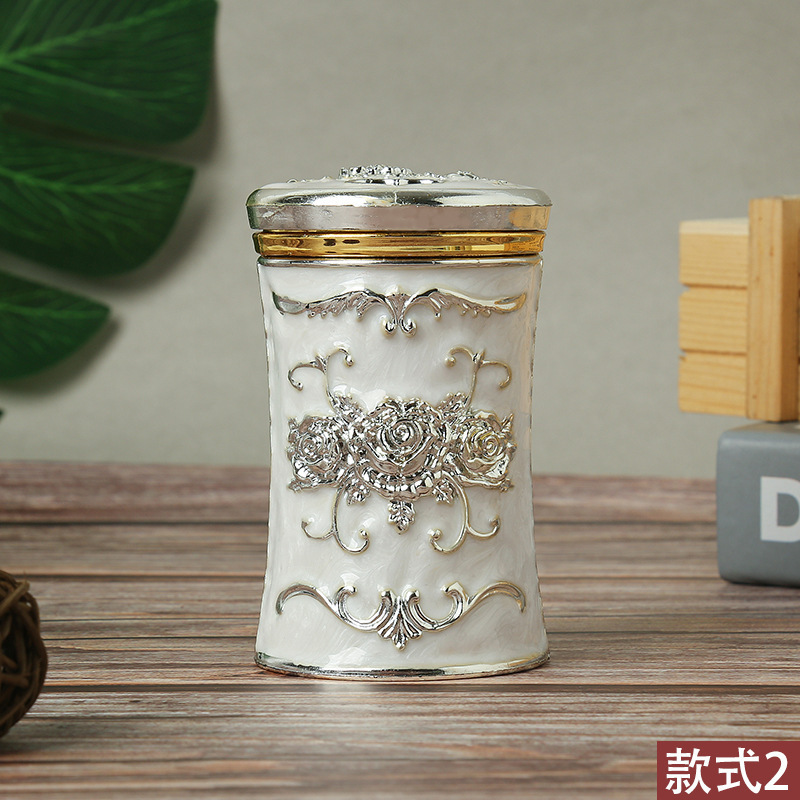 silver rose-ivory white