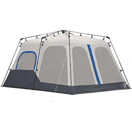 8 אוהל אדם מיידי משפחת אוהל מרותך פינות לשמור על מים כפול עבה בד מיידי התקנה 60 שניות