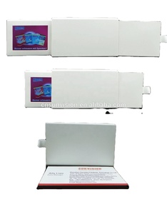 Customized Mini 2.4 Inch Lcd <strong>Video</strong> Brochure Business Card <strong>Video</strong> Greeting Card with Recharge Battery and Speaker - Product Image 5