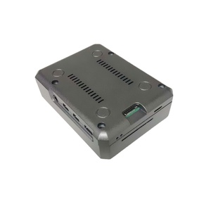 Пользовательский корпус Raspberry Pi 4B, корпус из алюминиевого сплава, Пассивный теплоотводящий корпус Raspberry Pi 4-го поколения, корпус из алюминиевого сплава