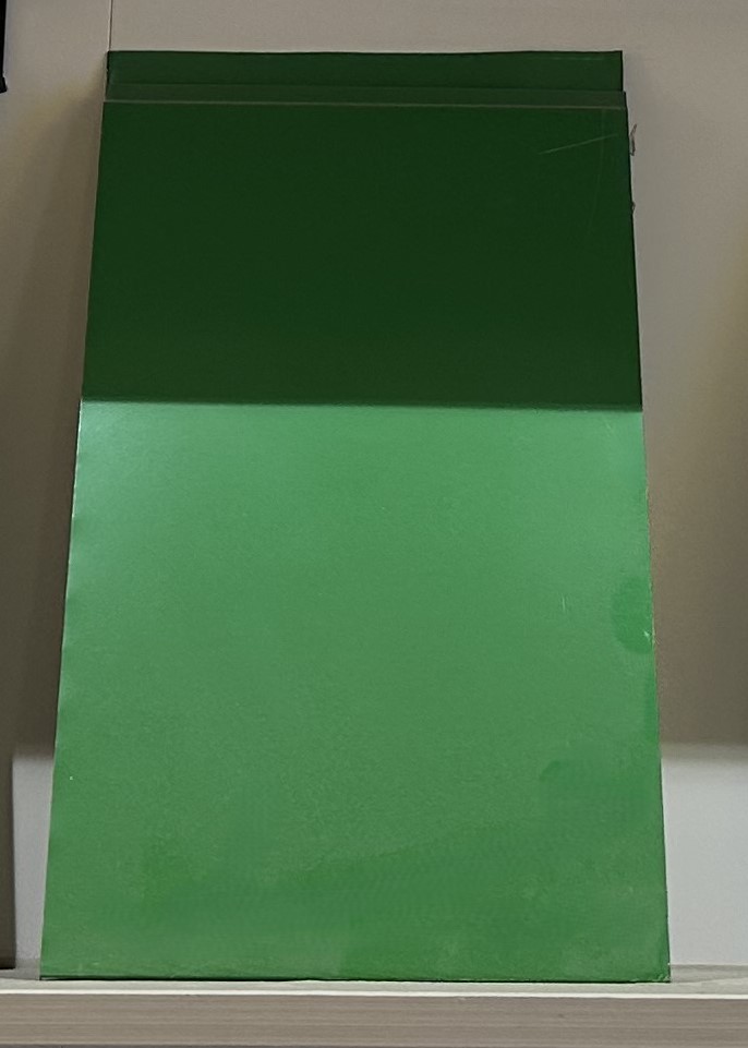 Vert gazon brillant lisse