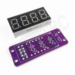 MAX7219 0,36 Zoll 4-Bit-Digital-LED-Anzeige 7-Segment-Modul 5 Farbe Verfügbar für Arduino STM32 STC AVR ESP32 Ungeschweißt