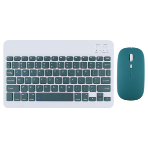 Home Office verwenden Mini schlanke Bluetooth-Tastatur und Maus drahtlose Combos für Android IOS Handys Laptops Tablets - Product Image 1