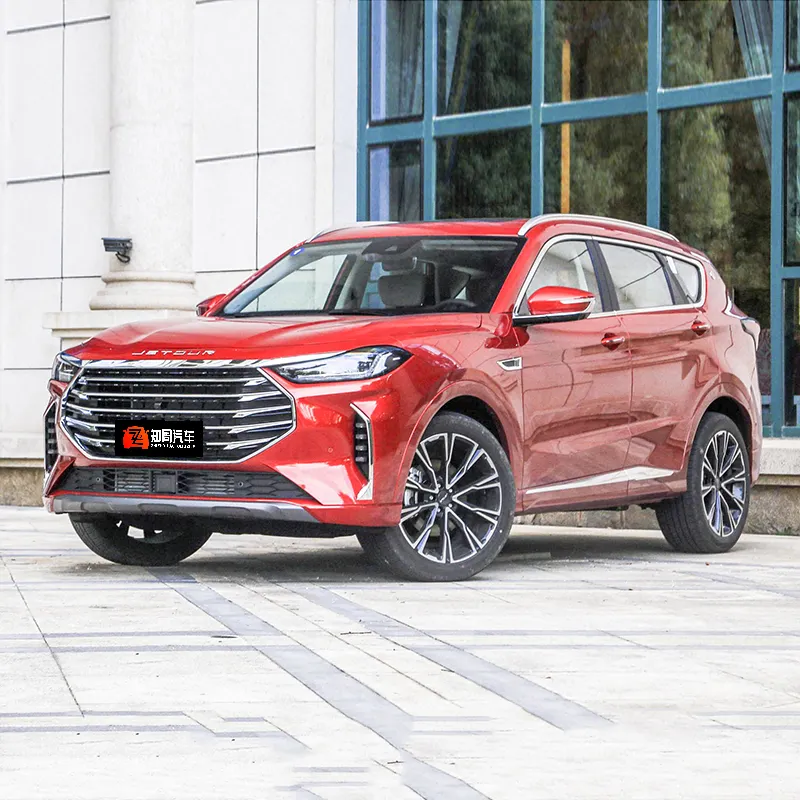 Mobil bekas chery jetour x70 plus 2021 1.5T manual special I versi 5 kursi murah suv bensin listrik kendaraan Cina untuk dijual