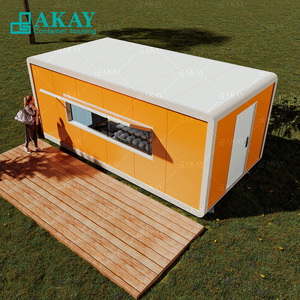 Nuevo diseño Estructura de contenedor Marco Estructura de acero ligero Marco Diseño de contenedor de envío 20FT Tienda de contenedores de envío - Product Image 1