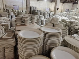 Stock <strong>Ceramic</strong> by Ton Cheap Stock Tableware Porcelain Stocked Plates Bowls Second Quality <strong>Ceramic</strong> Factory Price Wholesale - Product Image 2