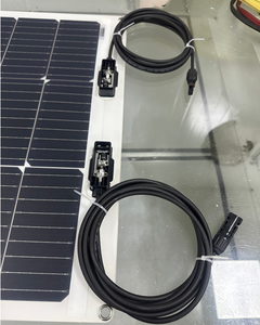 高效100W柔性太阳能电池板，具有透明背板，可用于多种用途。 - Product Image 4