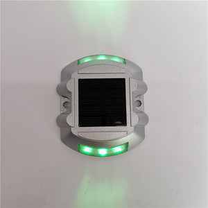 Su geçirmez Ip68 alüminyum Led güneş enerjili yol damızlık yansıtıcı kedi göz yol damızlık kaldırım belirteçleri - Product Image 4