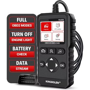 Evrensel araba kod okuyucu YA200 Escaner Automotriz Profesiona Check Engine işık Obd 2 tarayıcı - Product Image 1