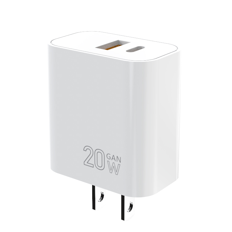 BLACK (USB A + USB C) / US plug
