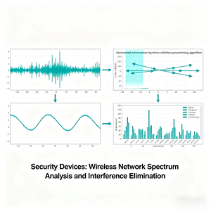 อุปกรณ์รักษาความปลอดภัย: การวิเคราะห์สเปกตรัมเครือข่ายไร้สายและกำจัดการรบกวน - Product Image 6