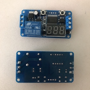 DC 12V PLC Automation LED-Anzeige Digital Delay Timer Relay Steuersc halter modul - Product Image 3
