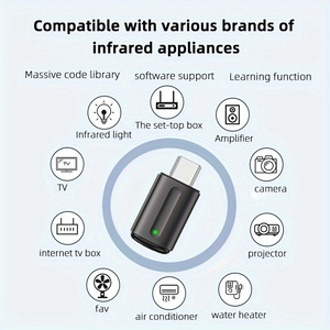 Портативное Освещение сцены type c инфракрасный умный Универсальный ИК пульт дистанционного управления для 5-го телефона - Product Image 2