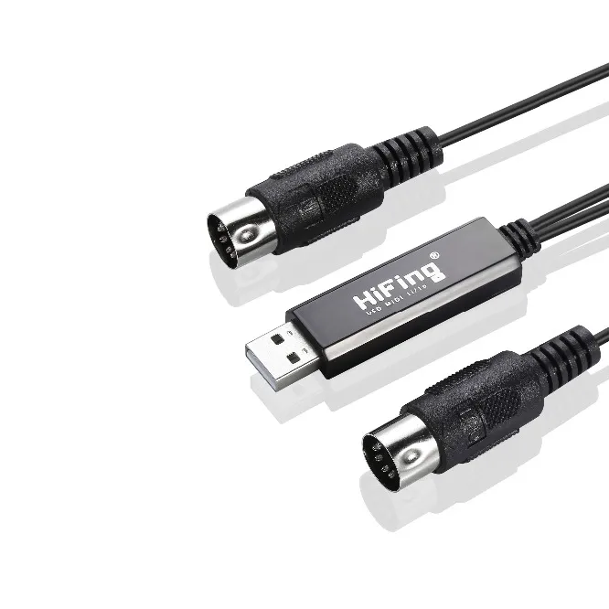 Bộ Chuyển Đổi Cáp Giao Diện Midi Cổng Đầu Vào Usb Sang Máy Tính Cho Piano Điện Tử