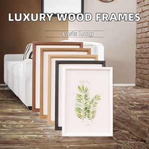 Khung ảnh bằng gỗ cho tường treo 10x15 15x20 20x25cm A4 Gỗ khung hình đứng cho hình ảnh trang trí hình ảnh kỷ niệm quà tặng - Product Image 2