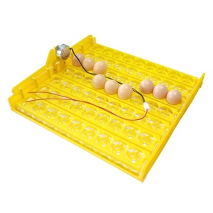 Yeni 63 delik yumurta kuluçka dönüş tepsisi kümes hayvanları inkübasyon ekipmanları tavuklar ördekler diğer kanatlı için kuluçka makinesi otomatik olarak yumurta - Product Image 6