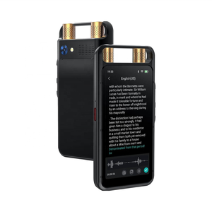 M5 64GB Card Digital Voice Recorder AI Full Touchscreen Audio Recorder per riunioni lezioni di riproduzione di sintesi del testo - Product Image 1