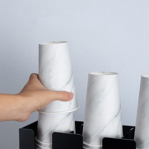 Tùy chỉnh cốc cà phê Giá Cốc Giấy Chủ Acrylic gia vị chủ với 10 ngăn - Product Image 6