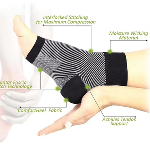 Arch Support Compression Foot Sleeves Ankle Protection Plantar Fasciitis Socks with <strong>Excellent</strong> <strong>Function</strong>
