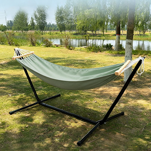 Amaca ecologica per il tempo libero con struttura in acciaio con supporto amaca GS certificato per il Patio escursionistico all'aperto - Product Image 1