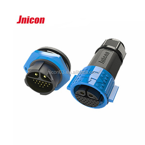 Cho jnicon M25 50A Max Dây cáp kết nối không thấm nước nữ nam Brass kết nối với 2 3 4 5 pin cho các ứng dụng điện - Product Image 6