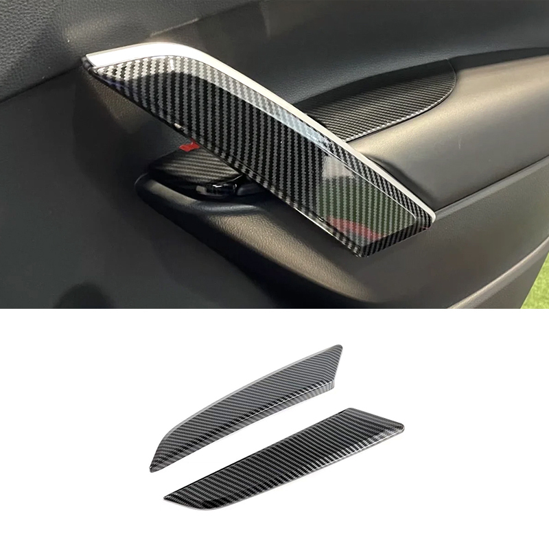 Striscia di rivestimento del bracciolo anteriore: modello in fibra di carbonio ABS