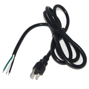 14AWG 16AWG 18AWG AC güç kablosu 3 prong güç kablosu NEMA 5-15P fiş şarj cihazı açmak için güç kablosu - Product Image 1