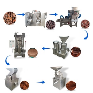 Машина для обработки какао-бобов, линия по производству какао-порошка - Product Image 1