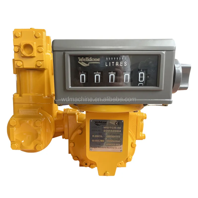 Thép không gỉ LC chuyển tích cực flow meter/cơ khí đăng ký chuyển tích cực flow meter