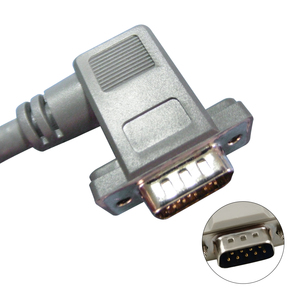 สายเคเบิลอนุกรม Db9 90องศา Rs232หัวมุมขวา DB 9ขาตัวผู้-ตัวเมียสาย Db9ข้อมูล - Product Image 4