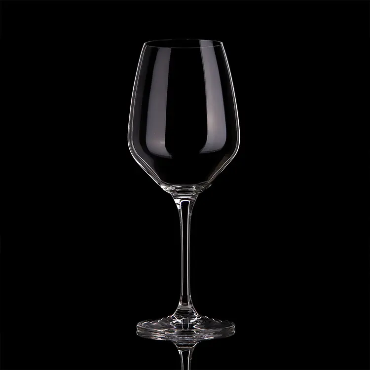 高級屋外ワイングラスブラックグラスワイン透明クリスマスワイングラスマーカー結婚式環境にやさしい提供ドリンクウェア