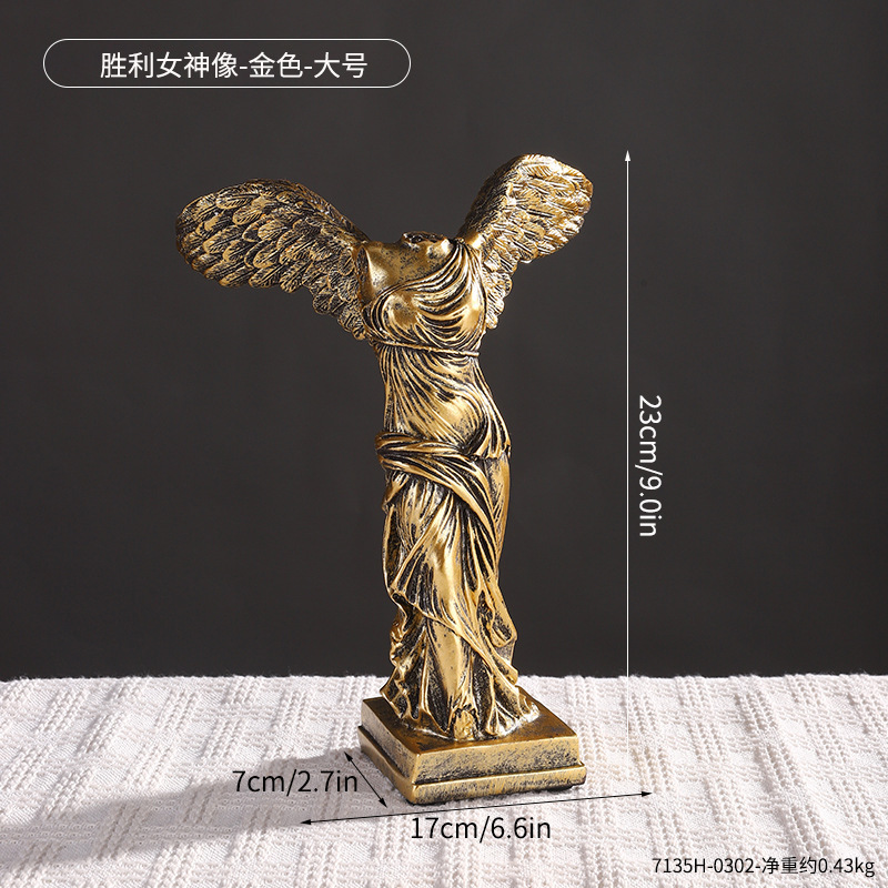 7135H-0302-Statue de la Victoire (Or)--Grande Taille