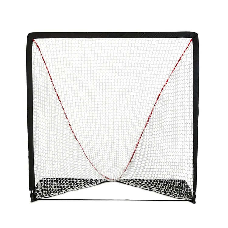 Hochwertige 4 'tragbare faltbare Lacrosse Goal-und Lacrosse-Trainings netze