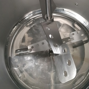 Çok fonksiyonlu 3t 3 ton SUS304 buhar ısıtma araba yıkama ürün mikser ile VFD ve kontrol paneli Homogenizer - Product Image 5
