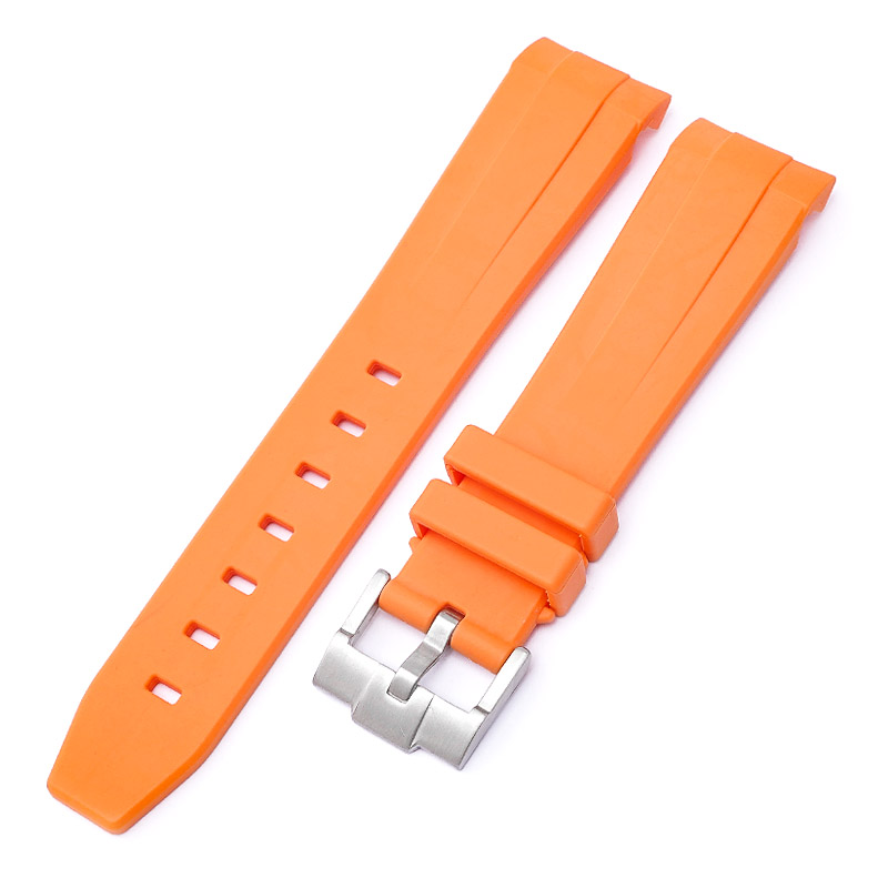 Orange + Boucle argentée