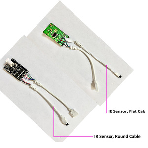 Control remoto IR de 24 teclas, tira de LED RGB, controlador PWM de alta potencia, 12V, 24V, 6A, paquete blanco, caja inalámbrica, Infra 24A, RGB inalámbrico - Product Image 5