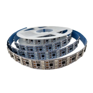 WS2811 SM16703 UCS1903 RGB striscia LED 144 Led/m 48 pixel/m 3 luci parallele/fila 12V Controller ingresso durevole materiale PVC/PC/PCB - Product Image 1