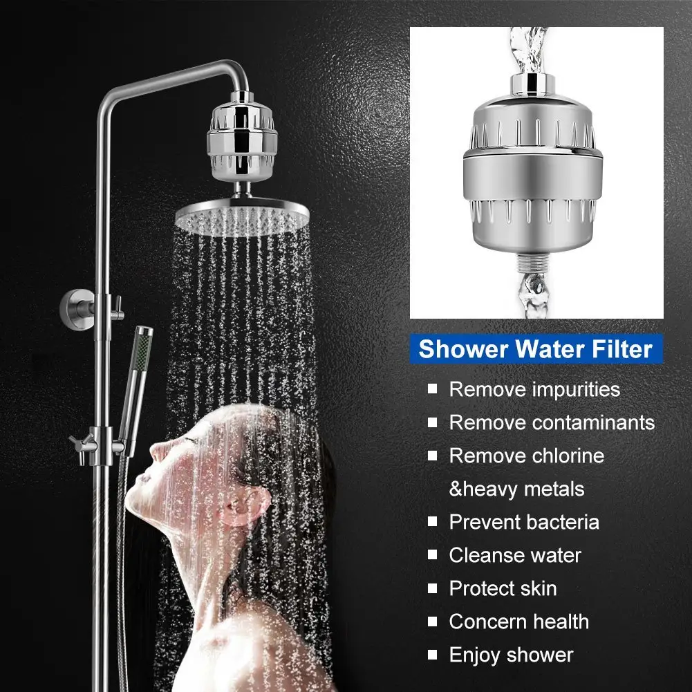 Kamar Mandi Shower Pelunakan Air Filter Chlorine Filter Air untuk Mandi