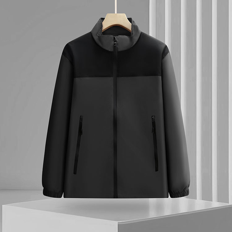 Dark gray and black
