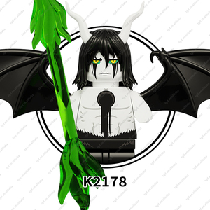 KDL824 japon animasyon Ulquiorra rakamlar bulmaca oluşturma plastik Juguetes yapı taşı setleri eğitim Anime çocuk oyuncakları