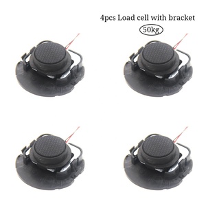 DIYmall 4PCS/Sets 50kg Load Cell with bracket <strong>Weight</strong> <strong>Sensor</strong> Half Bridge Strain Gauge Body Scale for <strong>Arduino</strong> - Product Image 1