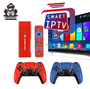 แท่งควบคุมเกมไร้สายแบบ G1ขนาดเล็ก G1รีโมทคอนโทรลกล่องเกมแอนดรอยด์ทีวี36000เกมที่ติดตั้งไว้ล่วงหน้ารองรับ Google Play Store - Product Image 1