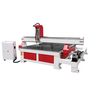 High Repurchase Rate 4 Axis <strong>Cnc</strong> <strong>Router</strong> <strong>with</strong> <strong>Rotary</strong> Device for Column Engraving - Product Image 2
