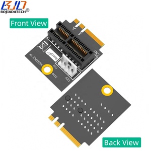 PCIe <strong>PCI</strong>-E 1X Slot to NGFF M.2 Key A+E Interface Adapter Converter Card With SATA 15PIN Power Cable - Product Image 5