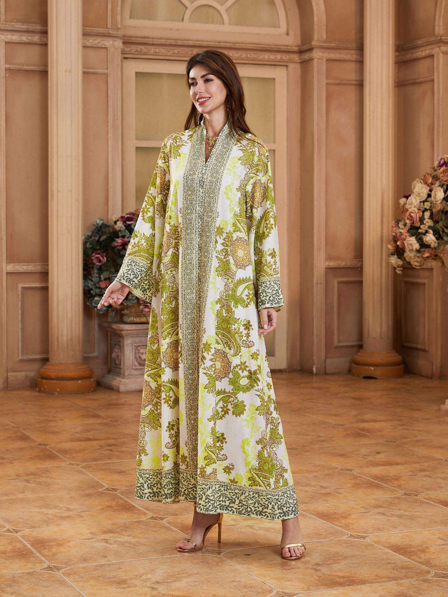 Degradado amarillo y verde