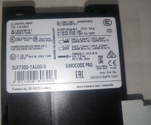 Módulo digital Plc 3UF73001AU000 nuevo y original; 4 entradas y salidas de relé 2 Nuevo controlador de programación PLC sin caja