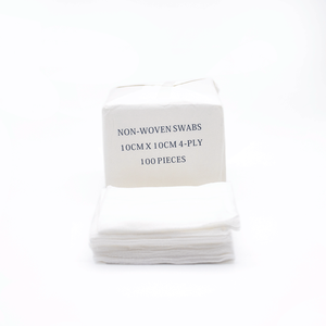 7.5x7.5 cm emici, yumuşak ve nefes 4 kat olmayan steril olmayan dokuma kompres temizleme bezi - Product Image 4