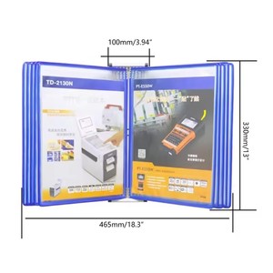 10 Pocket Wall Mounted Reference System Organizer Wand-Referenzsystem-Anzeigetafel für Lager, Werkstatt - Product Image 6